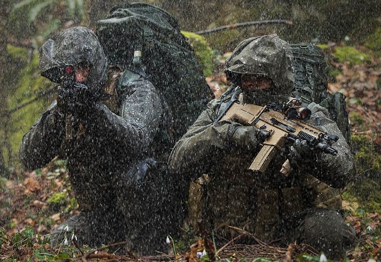 Airsoft In The Rain
